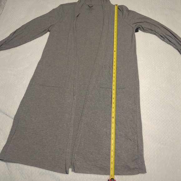 Torrid NWT Super Soft Sleepwear Robe Lounge wear Gray Torrid Size 0, Large - Picture 6 of 7